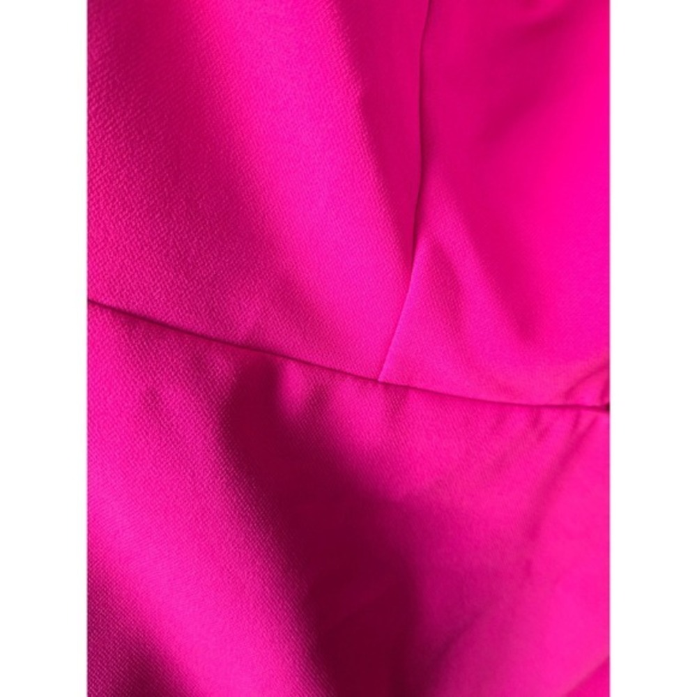 Karlie Hot Pink One Shoulder Dress Cutout Bodycon Cocktail Party Medium - Picture 3 of 6